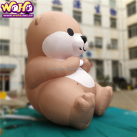 Décoration de fête d'événement souris gonflable géante mascotte taupe modèle souris gonflable géante