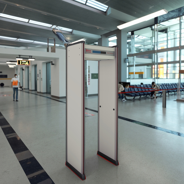 2026 New Design Walk Through Metal Detector with 18 Localization Zones Fancy Security Metal Door