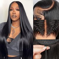 Pelucas de Cabello Humano HD 13x6 con Encaje Frontal, Cabello Humano Brasileño Ondulado Profundo, Pelucas de Cabello Virgen Vietnamita, Peluca Completa sin Pegamento