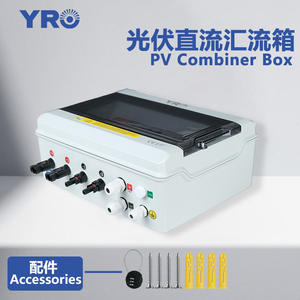 Boîtier de Combinateur Photovoltaïque Yro DC 2 Entrées 1 Sortie 1000V avec Interrupteur d'Isolation IP65 Étanche pour Système Solaire - Product Image 5
