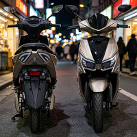Scooter électrique CKD SKD 12 pouces, moto électrique 1100/1300W, vitesse 60 km/h, pour 2 personnes