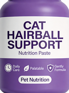 Pasta <span class=keywords><strong>para</strong></span> el Alivio de Bolas de Pelo en Gatos y <span class=keywords><strong>Perros</strong></span>, Soporte Estomacal <span class=keywords><strong>para</strong></span> Mascotas, Restauración Física Científica, Calma, Alivio de Bolas de Pelo, Comodidad, Seguro, Uso Diario - Product Image 3