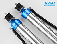 Amortisseurs bidirectionnels réglables à gaz azote pour Toyota 4Runner, suspension tout-terrain haute performance