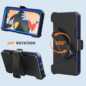 Etuis de téléphone portable pour <span class=keywords><strong>Google</strong></span> <span class=keywords><strong>Pixel</strong></span> 10 9 8 7 <span class=keywords><strong>Pro</strong></span> XL 6A <span class=keywords><strong>6</strong></span> <span class=keywords><strong>Etui</strong></span> Defender Clip de ceinture Combo Holster Antichoc Heavy Duty Smart Cover - Product Image 3