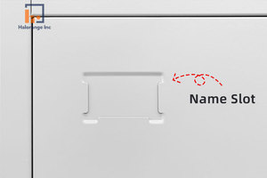 Modern Office Metal Filing Cabinet with Lockable Steel Doors and 4 Adjustable Shelves for Home Office School or Garage Use - Product Image 5