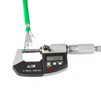 4 pasang kabel jaringan UTP FTP SFTP tembaga murni 0.58MM 305m CAT8 CAT7 kabel komunikasi kabel LAN kecepatan tinggi