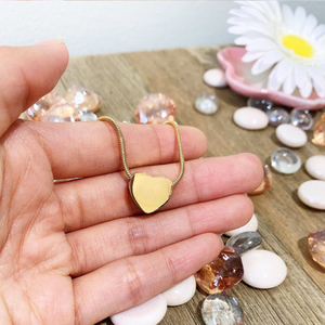 Collana Mini Urna a Cuore CYNYA per Ceneri - Gioiello Commemorativo Personalizzabile per Cremazione, Regalo per i Propri Cari - Product Image 5