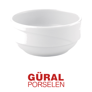 Bol empilable X-Tanbul Ø 10 cm en porcelaine blanche Gural - Product Image 4
