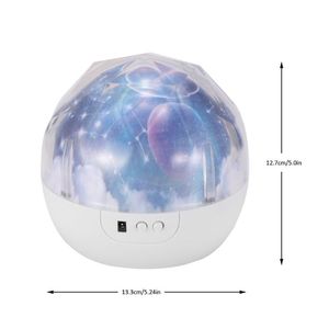 โคมไฟฉายดาวเวทมนตร์ จักรวาลเพชร แสงกลางคืนสำหรับเด็ก - Product Image 2