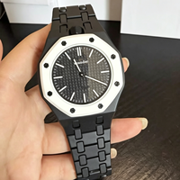 Montre-bracelet de sport de luxe co-marquée Série Macaron, analogique, légère, avec bracelet en céramique élastique, résistante à l'eau, mécanique de haute qualité