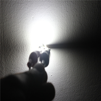 CAR-REFINE T10 Luz LED para Auto W5W 194 194 168 C5W, Sin Errores, Canbus, 12V, 6SMD 2835, Luces Interiores para Autos