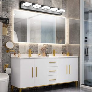 Lámpara de Pared <span class=keywords><strong>LED</strong></span> Moderna <span class=keywords><strong>para</strong></span> Baño, 3CCT Ajustable, 3 Cabezales, 12 Pulgadas, 15W, Regulable, IP44, Acabado Cromado, 120V CA, 5 Años de Garantía - Product Image 1