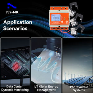Compteur d'énergie numérique JSY-MK-339 150A 3P3W Din Rail 220V kilowattheure <span class=keywords><strong>Watt</strong></span> & Kwh moniteur wattmètre de puissance électrique - Product Image 6
