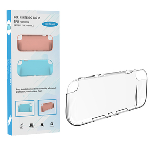 Gaming Accessories Transparent Clear TPU Shockproof Protective Cover Ergonomic <strong>Grip</strong> <strong>Case</strong> Skin for <strong>Switch</strong> 2 for Nintendo <strong>Switch</strong> 2 - Product Image 6