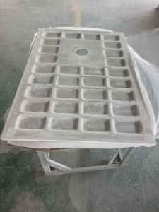 Plato de Ducha de Mármol Artificial Negro de Diseño Moderno para Baño, Directo de Fábrica KMRY, para Cuarto Húmedo - Product Image 6