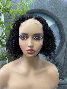 ผมแท้ทรงหยิกหยักศก4X4สั้น afvo - Product Image 5