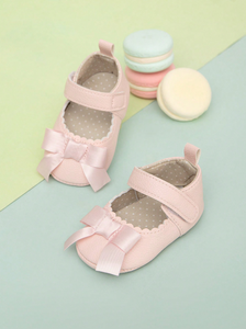 Chaussures de bébé fille en coton à semelle souple, nouveau design, pour mariage et fête, style princesse, pour les premiers pas - Product Image 3
