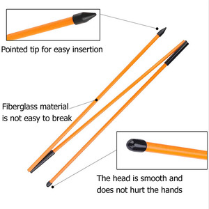 อุปกรณ์ช่วยฝึกกอล์ฟ 2 ชิ้น/แพ็ค ไม้ชี้ทิศทางสำหรับจัดแนวกอล์ฟ - Product Image 2