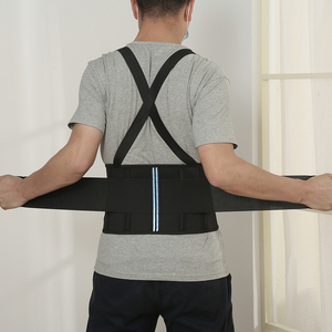 Ceinture réfléchissante pour levage lourd avec bretelles pour hommes et femmes-Soulagement de la douleur au bas du dos, récupération des blessures en con - Product Image 3