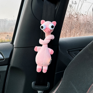 Langehalsige Chinese dierenriem knuffels met schattige grappige ontwerpen, grote ogen, verpakt in een zak, accessoires, speelgoed - Product Image 5