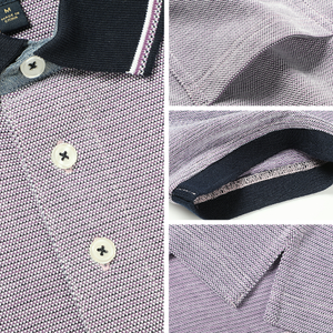 T-shirt <span class=keywords><strong>Polo</strong></span> da uomo <span class=keywords><strong>con</strong></span> Logo personalizzato <span class=keywords><strong>con</strong></span> tasche in cotone traspirante a manica corta di nuovo Design estivo lavorato a maglia 100% - Product Image 3