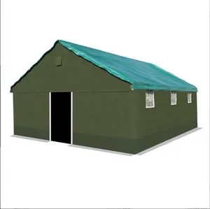 China Fabriek Goedkope Prijs Zwaar Stalen Frame Camping Wintermuur Tent 5 Man Canvas Tent