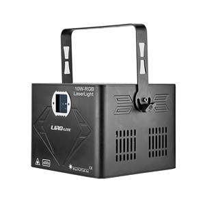 High Quality 10W RGB Full Color Laser Light Stage Lighting for Wedding <strong>DJ</strong> Shows Events - Product Image 1
