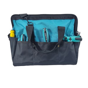 Tool Duffle Bag 200 Lb Capacity Multi Compartment Water Resistant Zipper Closure Tool Shoulder Bag - Product Image 2