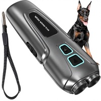 Répulsif Ultrasonique pour Chiens Fierce Dog, Haute Puissance, Portable, en ABS, pour Extérieur, Répulsif Serpents, Chats, Oiseaux, Chasseur de Chiens, Anti-Aboiement