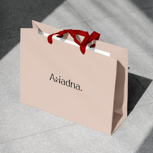 Rubans d'emballage à la main Sacs en papier cartonné Sacs d'artisanat en carton blanc estampage à chaud Cadeaux Shopping <span class=keywords><strong>Sac</strong></span> Natural <span class=keywords><strong>Craft</strong></span> - Product Image 5