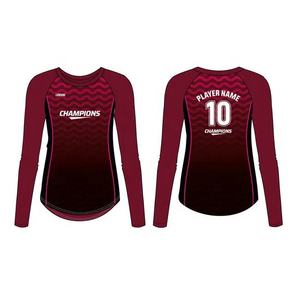 ออกแบบเสื้อวอลเลย์บอลของคุณเอง เสื้อวอลเลย์บอลโพลีเอสเตอร์แห้งเร็ว ชุดยูนิฟอร์มวอลเลย์บอลแบบกำหนดเอง - Product Image 2