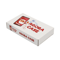 Caja de Cartón Blanca al por Mayor con Diseño de Cámara Roja, Empaque Moderno para Fundas de Teléfono, Rollos de Película y Accesorios