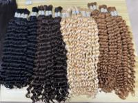 Vague d'eau cambodgienne cheveux en vrac pour les femmes humides et ondulés cheveux humains en vrac pour tressage tresses Extensions Bundles