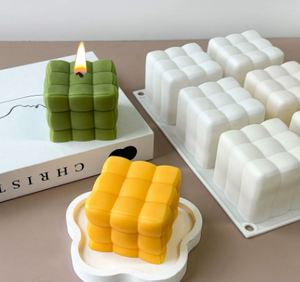 6 piezas de vela perfumada molde Mousse pastel Chocolate herramienta de bricolaje - Product Image 4