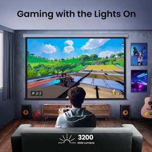 MX520 SmartEco Lumen XGA 3D DLP <b>Projector</b> <b>LED</b> WiFi Stereo Battery Operated for Home Outdoor Business Use MX520 MX520 M - Product Image 2