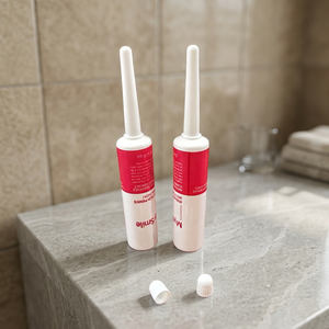 Tube en plastique blanc personnalisé pour acide hyaluronique, agent hydratant privé, diamètre 19 mm - Product Image 2