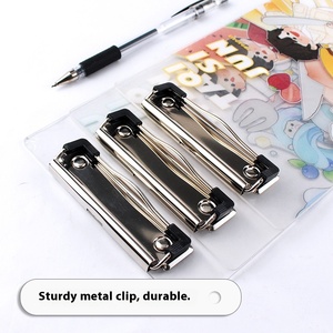 Rõ ràng bảng Acrylic kẹp PMMA bàn tấm Acrylic chủ với bảng nhựa clip cho tổ chức tài liệu - Product Image 2