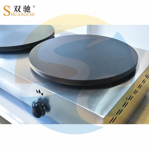 Commercial Stainless Steel Crepe <strong>Maker</strong> Machine New Condition LPG Gas Crepe <strong>Cake</strong> Crispy <strong>Maker</strong> - Product Image 5