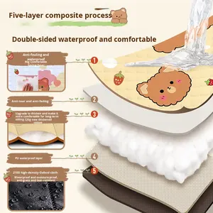 Alfombra de Picnic Ecológica, Impermeable, Gruesa, Suave, Plegable, Cojín Inflable para Asiento de Tienda de Campaña, para Descanso al Aire Libre - Product Image 4