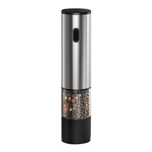 Stainless Steel Electric Salt and Pepper <strong>Grinder</strong> Set Salt Pepper <strong>Mill</strong> Automatic Electric Spice <strong>Grinder</strong> - Product Image 5
