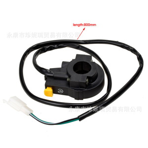 Zhen Nirui Motorcycle Ignition <b>Switch</b> 22mm Clamp 70mm Height <b>Push</b> <b>Button</b> For 49cc 60cc 80cc Bicycle Engine Repair - Product Image 2
