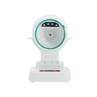 Lecteur de codes-barres de bureau à angle réglable mains libres, interface USB, lecture de codes QR 1D/2D, capteur CMOS, 300 lectures/sec, 1 an