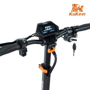 Pour une livraison rapide, trottinette électrique G2 Pro 600W 48V 41-50km/h 9 pouces avec frein à disque double, étanche IP54, version européenne - Product Image 3