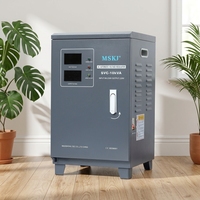 Régulateur de tension AVR haute précision 10KW, stabilisateurs monophasés avec courant alternatif 10KVA 220V, stabilisateur de tension
