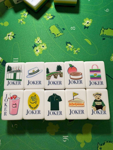 Juego <span class=keywords><strong>de</strong></span> Fichas <span class=keywords><strong>de</strong></span> Mahjong Acrílicas <span class=keywords><strong>de</strong></span> Lujo Estilo Americano, Colección Elegante Golf Masters, Portátil para Entretenimiento - Product Image 3