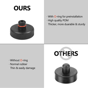แผ่นยางรองแท่นยกรถ Getitall Tesla 4 ชิ้น สำหรับรุ่น 3 X S Y ป้องกันการยกกระแทก - Product Image 5