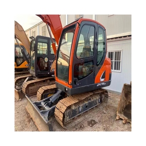 Excavadora de cadenas Doosan DX75 usada de 7.5 toneladas, excavadora pequeña con motor Doosan D34, sistema hidráulico original, excavadora Doosan de segunda mano - Product Image 5