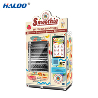 Hallo Vending Machine Leverancier Groenten en Fruit Smoothie Vending Machine en Vriesdrank Smoothie Sap Vending Machine