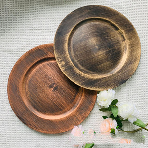 Assiettes de présentation élégantes en gros, assiettes de présentation lavables, <span class=keywords><strong>vaisselle</strong></span> pour la décoration de mariage - Product Image 2