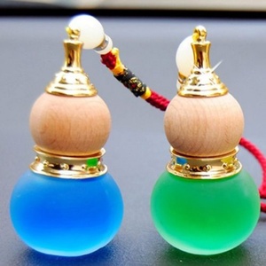 Accesorios para el Interior del Automóvil, Colgante de Cristal con Aceite Esencial, Perfume para Automóvil, Suministros de Aromaterapia, Ambientador - Product Image 4